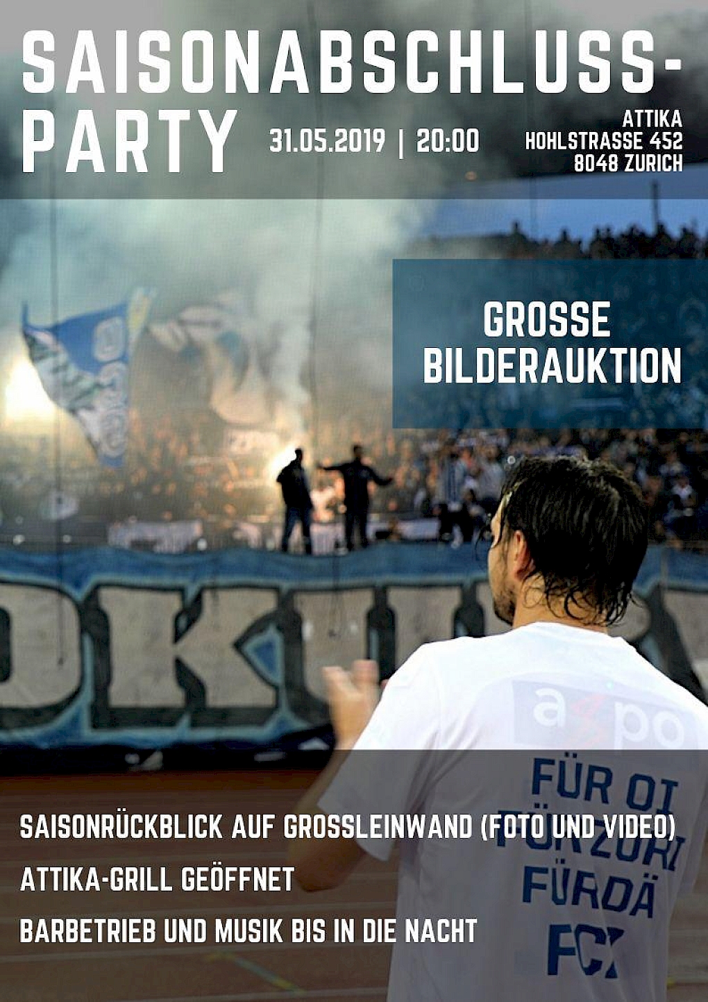 SAISONABSCHLUSSPARTY: DIESEN FREITAG IM ATTIKA
