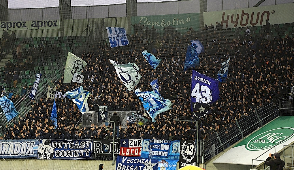 ALLI UF ST.GALLE! Neue Abfahrtszeit: 17:34