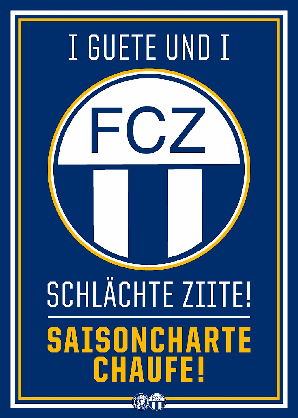 I guete und i schlächte Ziite!