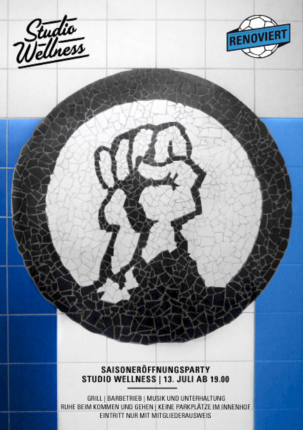Saisoneröffnungsparty - 13. Juli - Studio Wellness