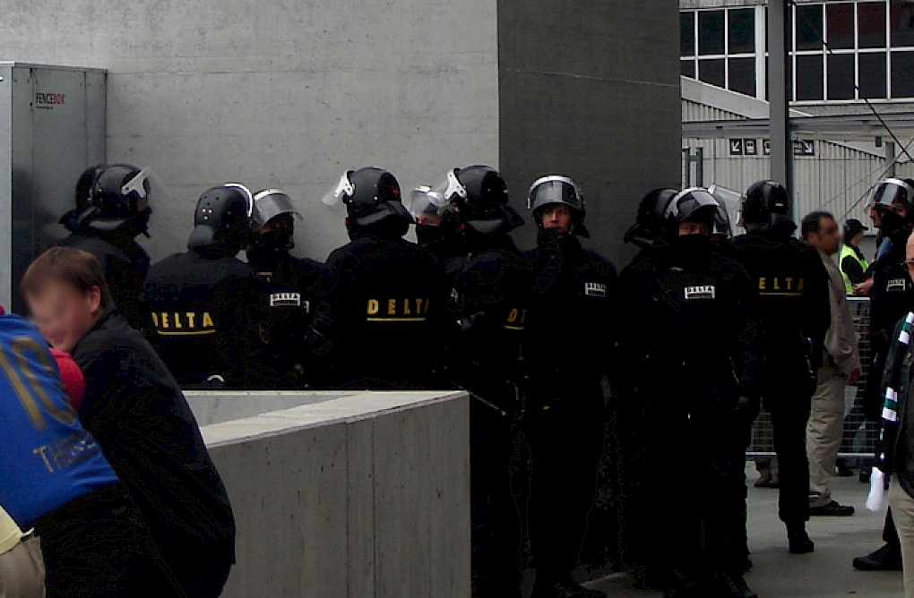 UNHALTBARE ZUSTäNDE FüR GäSTEFANS IN ST. GALLEN