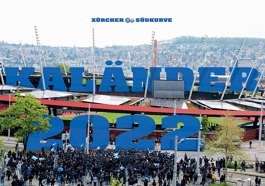 DER SÜDKURVE-KALENDER 2022 IST DA!