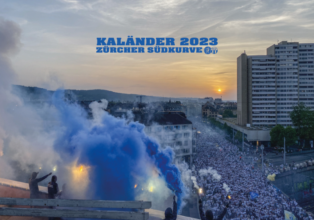 Südkurven-Kalender 2023: An folgenden Orten erhältlich